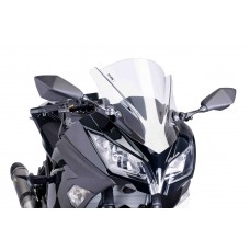 Z-RACING SCREEN FOR KAWASAKI NINJA 300 2013-2017 - CLEAR